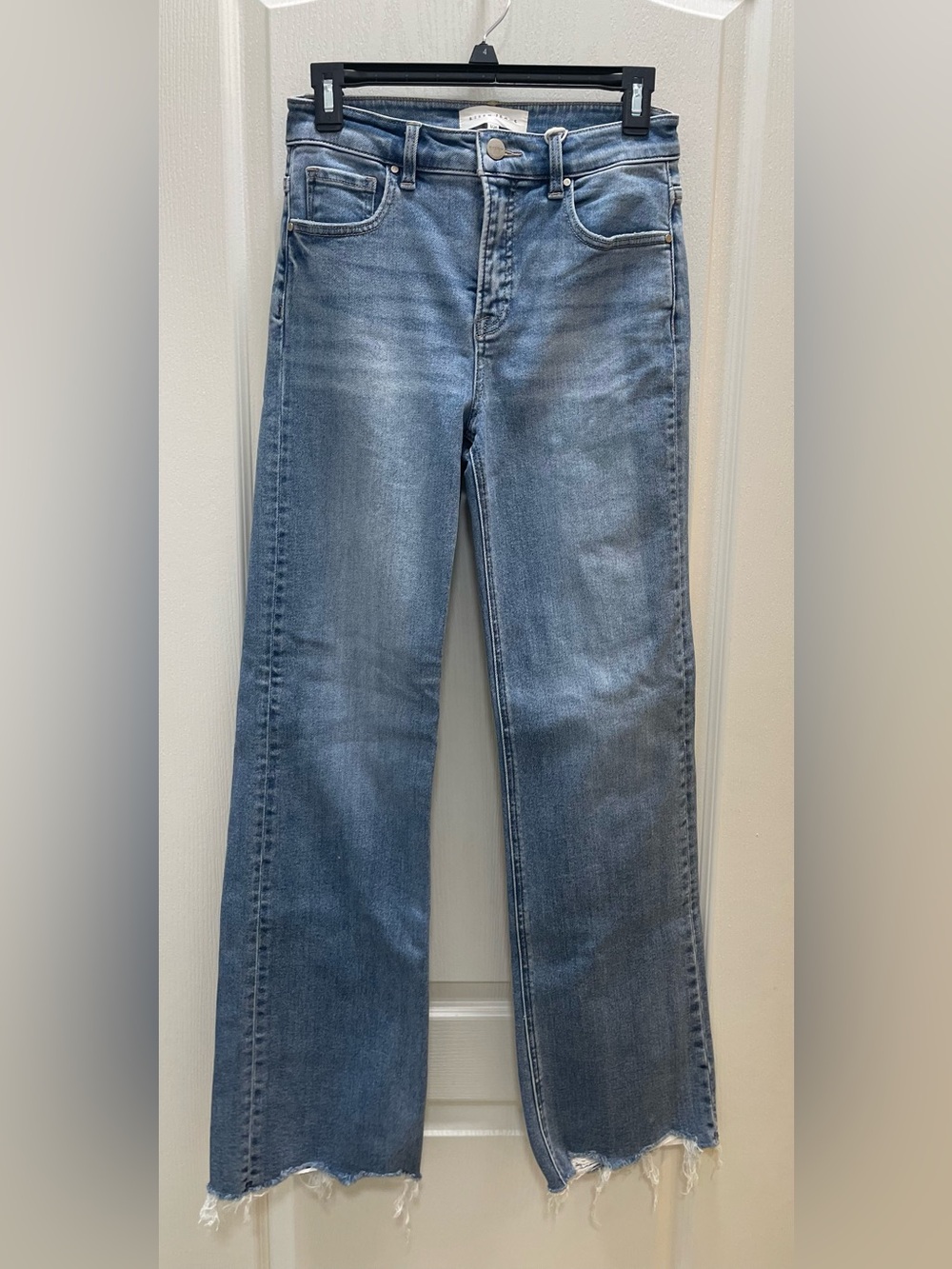 Risen Women's Light Blue Straight-Leg Jeans - Classic Casual